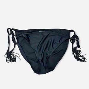 Large  bikini black bottom medium coverage bikini swimwear